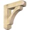 Ekena Millwork Legacy Craftsman Rough Sawn Bracket w/ Offset Brace, Douglas Fir, 8"W x 32"D x 32"H BKT0806X32X32LEC04RDF - alternate 1